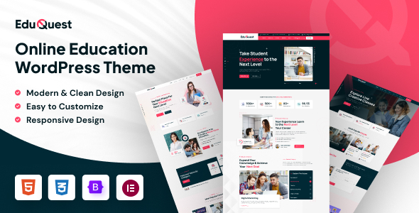 EduQuest–教育LMS WordPress主题