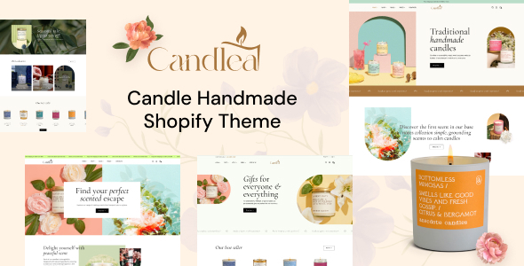 Candela-蜡烛手工店主题
