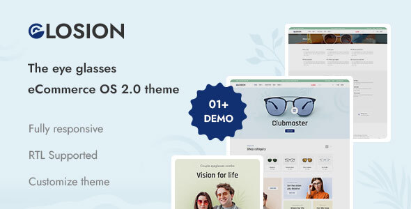 Glosion-眼镜Shopify 2.0主题