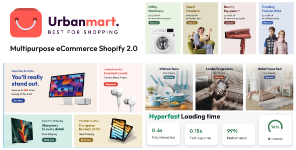 Urbanmart-多用途Shopify OS 2.0主题