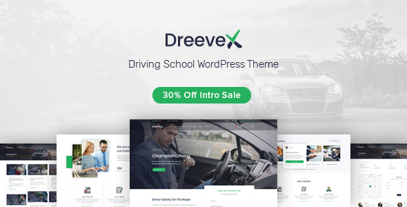 DreeveX–驾驶学校WordPress主题