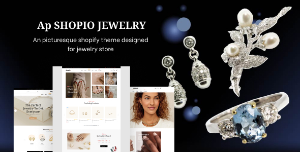 Ap Shopio珠宝-奢华珠宝店购物主题
