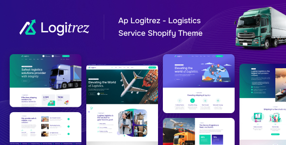Ap Logitrez-物流服务Shopify主题