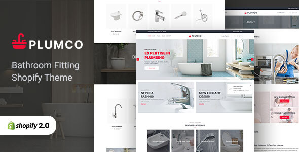 Plumco-勤杂工、维护和管道响应式Shopify主题
