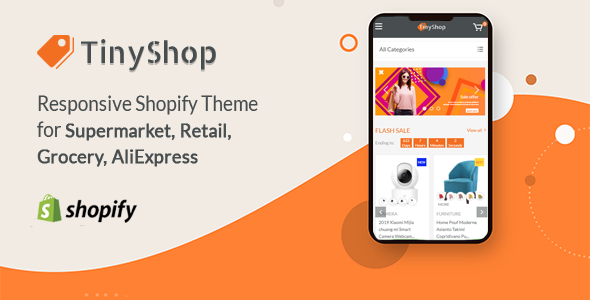 TinyShop-超市和零售店的响应式Shopify主题