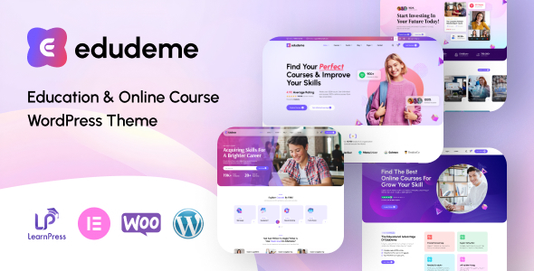 Edudeme-教育和在线课程WordPress主题