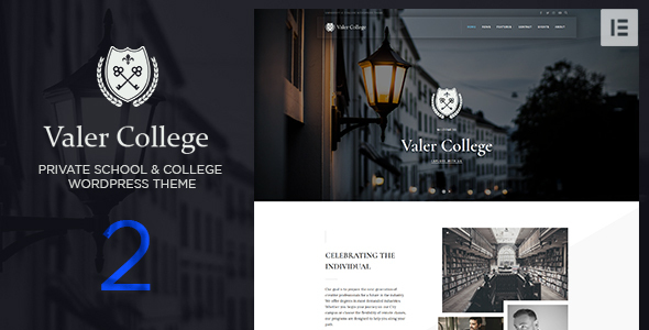 Valer-学校和学院WordPress主题