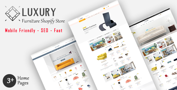 豪华家具Shopify多用途响应式主题
