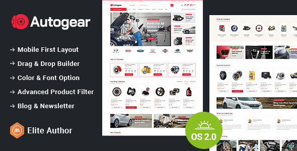 Autogear-汽车和工具商店Shopify 2.0响应式主题
