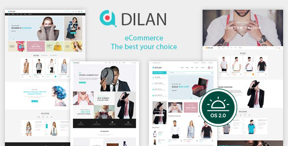 时尚Shopify主题-Dilan