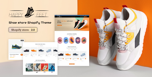 HappyFeet-鞋类鞋店Shopify
