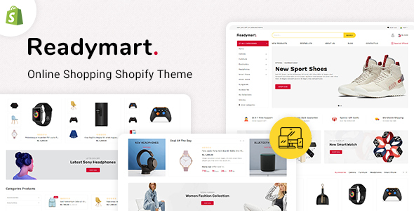 ReadyMart多用途Shopify响应式主题