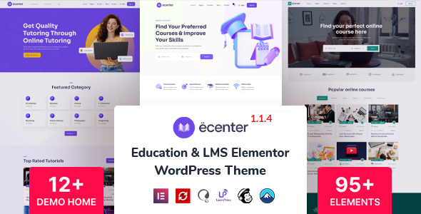 Ecenter-教育WordPress主题