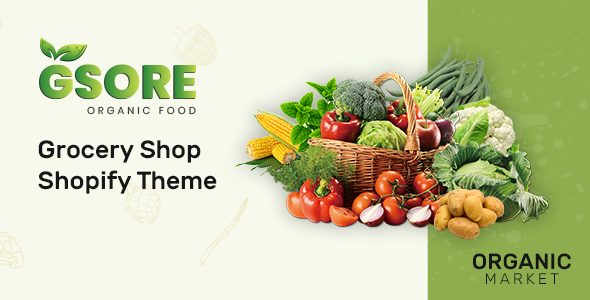 Gsore–杂货店和有机食品店Shopify主题店