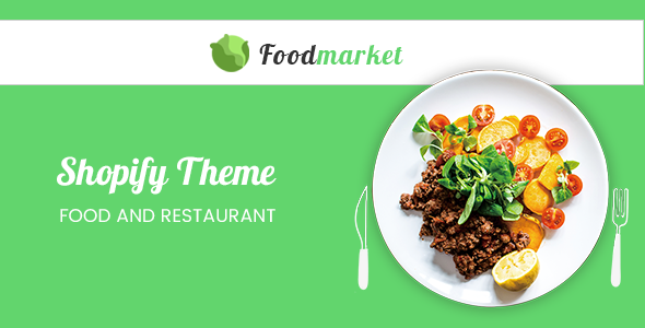 Foodmarket-响应式Shopify主题