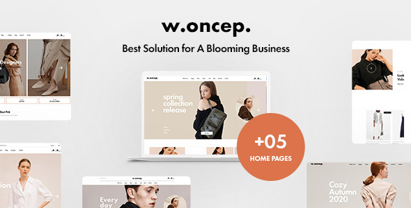 W.oncep-男女皆宜的时尚与服装Shopify主题
