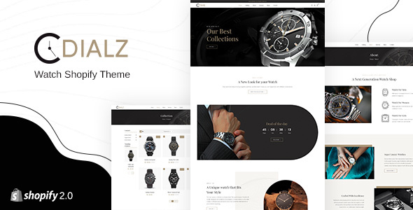 Dialz-手表商店Shopify主题