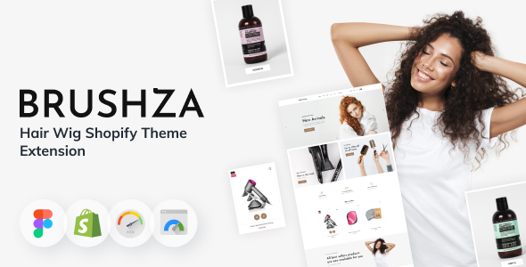 Brushza-假发Shopify主题扩展
