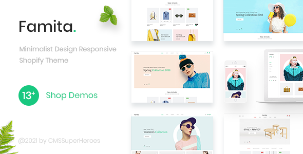 Famita-极简主义Shopify主题