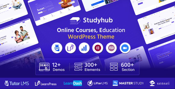 Studyhub-教育WordPress主题