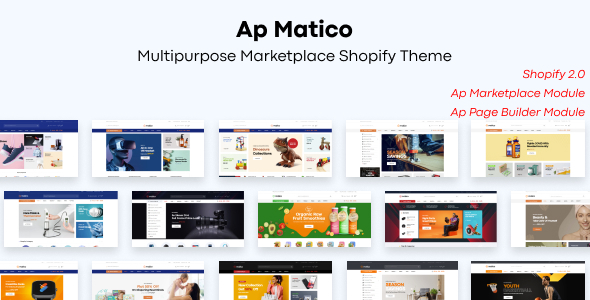 Ap Matico-多用途市场Shopify主题