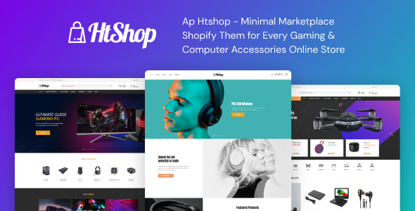 Ap Hshop-游戏和电脑市场Shopify主题