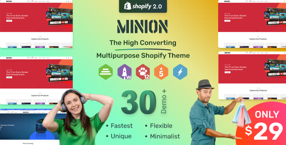 Minion-多用途Shopify主题OS 2.0-RTL支持
