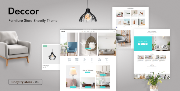 Deccor-现代家具店Shopify主题