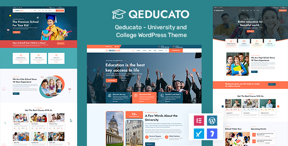 Qeducato-大学和学院WordPress主题