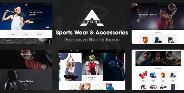 Asport-运动服和配饰响应式Shopify主题