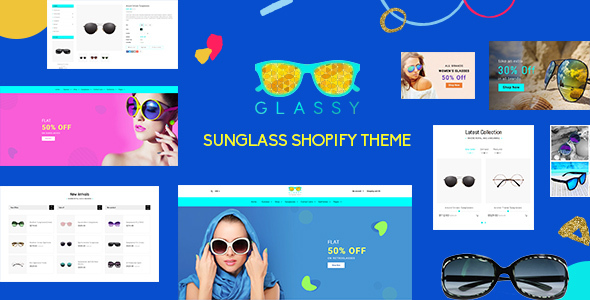 Glassy-眼镜店Shopify主题