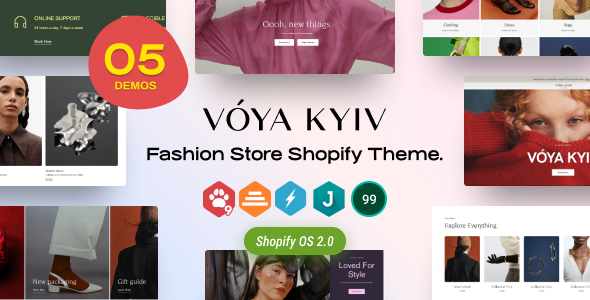 Voya-时尚商店Shopify主题操作系统2.0