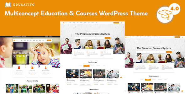 Education |多概念教育和课程WordPress主题