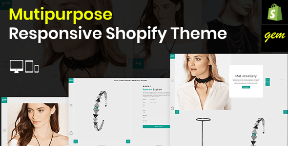 Gem–多用途响应式Shopify主题