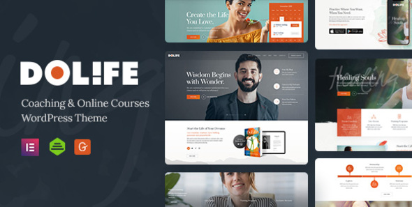 Dolife–教练和在线课程WordPress主题