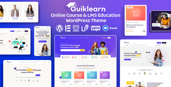 Quiklearn-教育WordPress主题