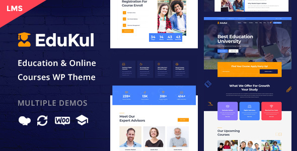 Edukul |在线课程WordPress主题