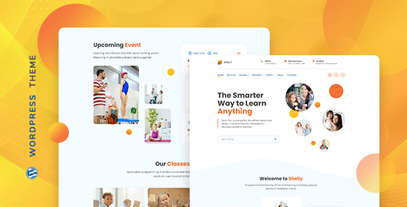 Shelly–学校WordPress主题