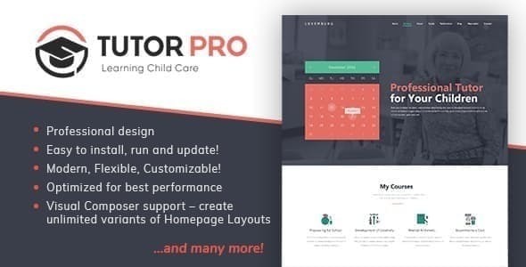 Tutor Pro |教育WordPress