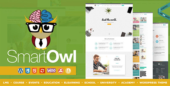SmartOWL-LMS教育WordPress主题