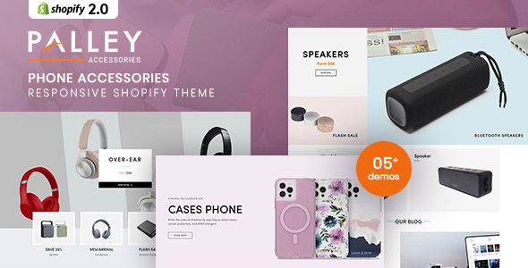 Palley-手机配件响应式Shopify主题
