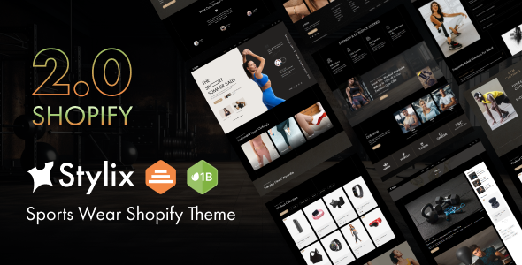 Stylix-运动与健身服装Shopify主题