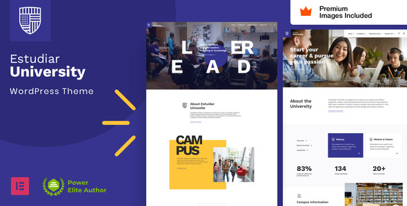 Estudiar-大学学院WordPress主题