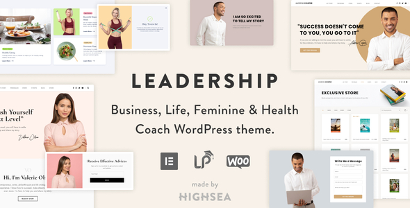 领导力-教练在线课程WordPress