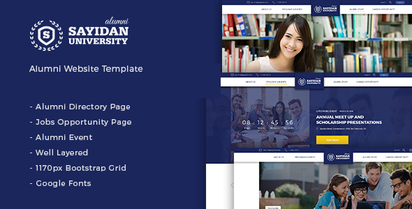 Sayidan-大学校友WP主题