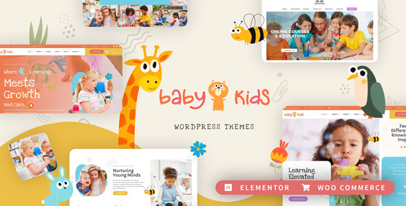 幼儿-教育小学儿童WordPress