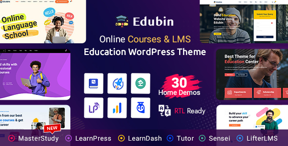 Edubin-教育WordPress主题