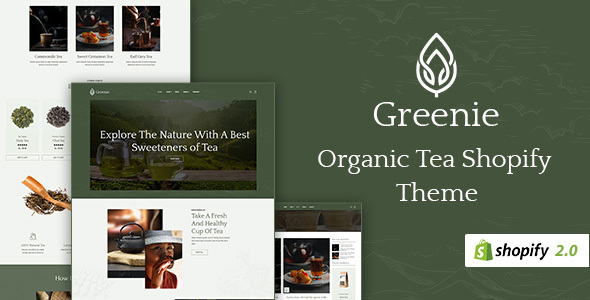 Greenie-咖啡店Shopify主题