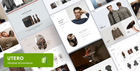 Utero-极简主义和现代电子商务Shopify 2.0主题