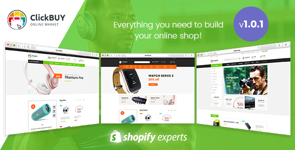 ClickBuy-多商店响应式Shopify主题